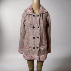 Bharat  Chand Krishan Hosy Works Fur/Tweed Coat